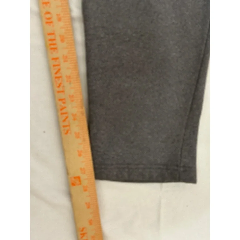 Under Armour Boys Youth Large Grey Logo Polyester Jogger Sweatpants Sz‎ L